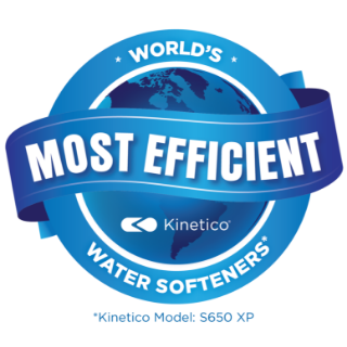 Kinetico World's Most Efficient Water Softeners seal
